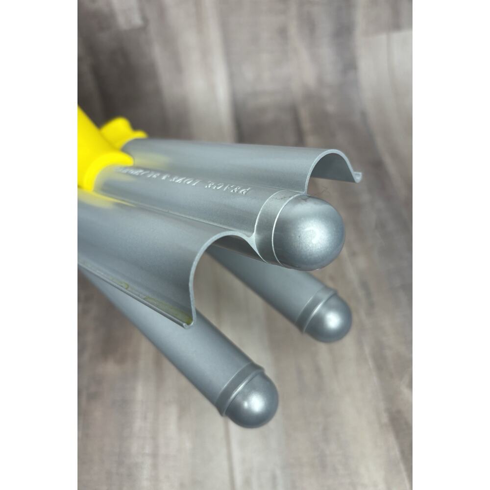 DRYBAR THE BEACH BENDER triple barrel waver yellow hair crimpers curlers - Picture 2 of 8
